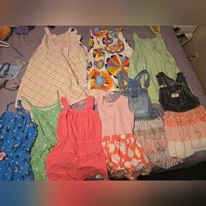 Colorful Kids' Dresses and Rompers Collection